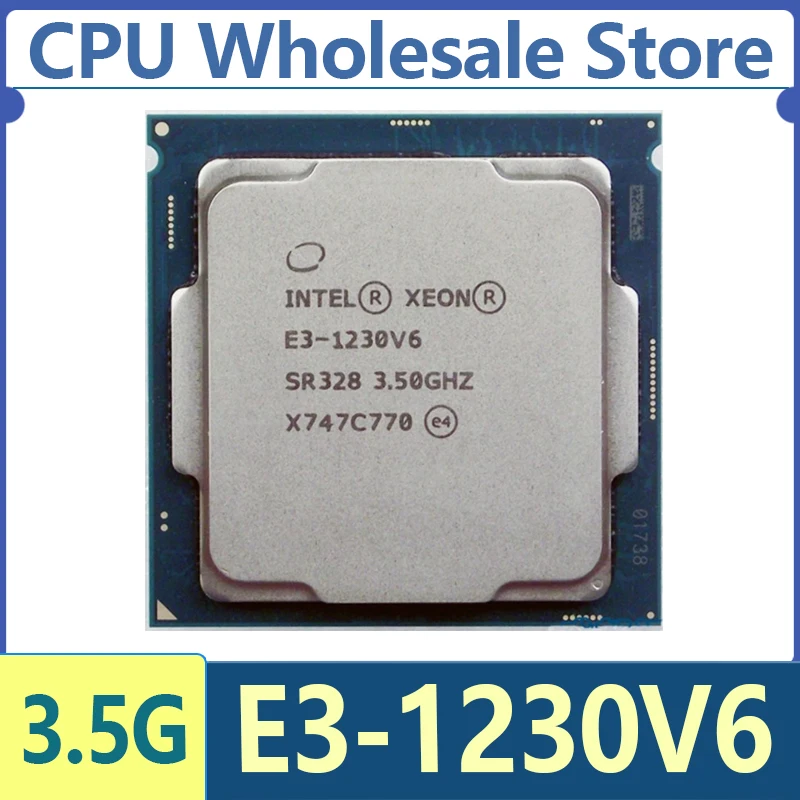 Intel製 CPU Xeon E3-1230V6 × 2 Amazon.com: Intel Xeon E3-1230 v6 Quad-core [4 Core] 3.50
