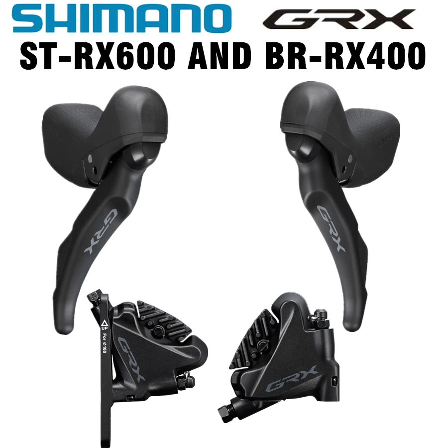 Shimano 油圧式ディスクブレーキレバー,grx st rx600,BR RX400,ダブル