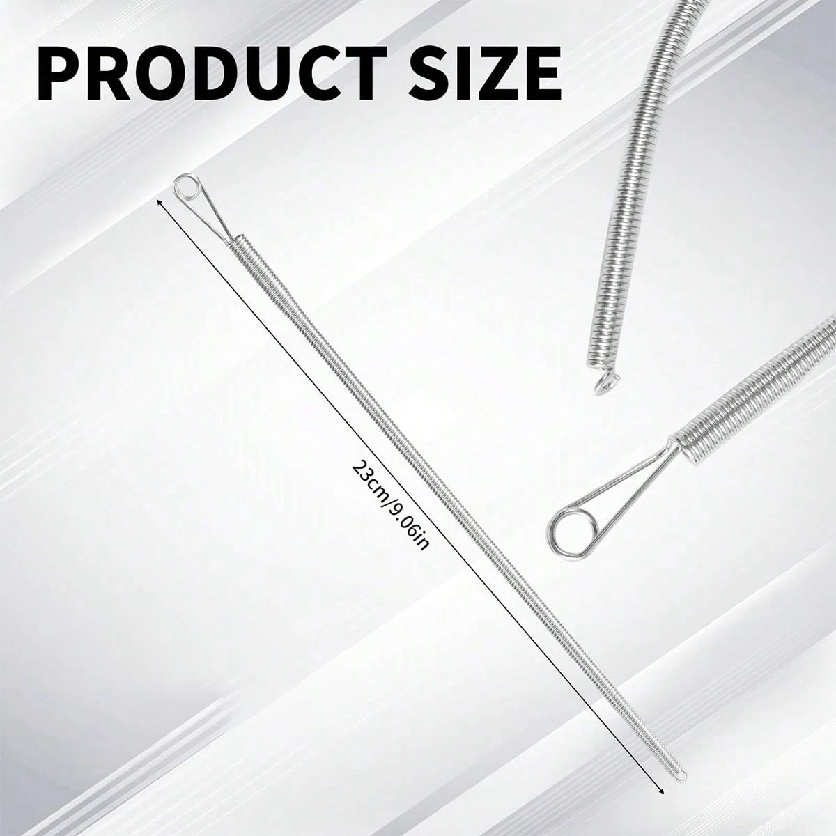 1PCS 구부릴 수 있는 스프링 드로스트링 스레더 클립, 재킷, 후드티, 바지, 반바지용, DIY 바느질 액세서리