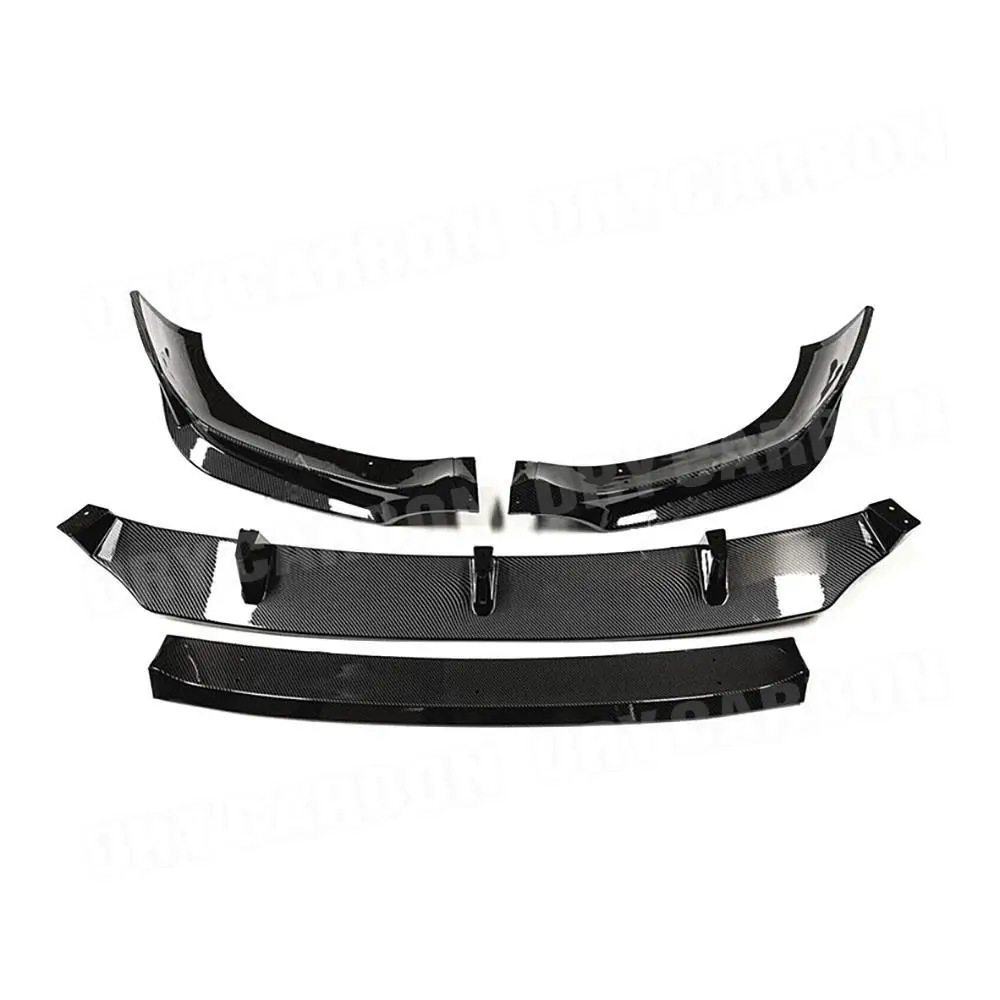 Carbon Fiber /ABS Material Car Front Bumper Lip Spoiler Chin Bodykits for BMW X6 G06 M Sport 2020 2021 2022 2023 Accessories - - Racext 21