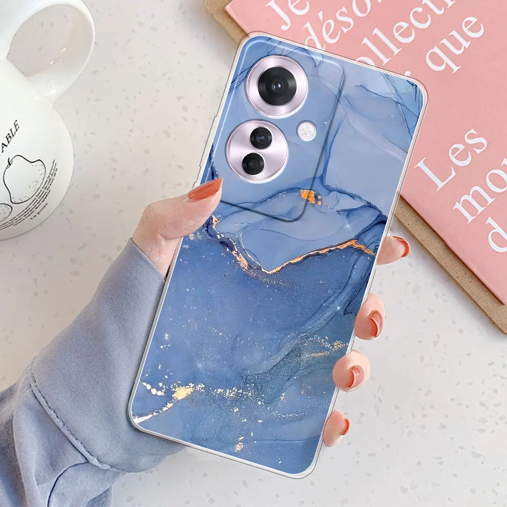 Shockproof Clear Soft Silicone Phone Case for OPPO Reno11 F 5G and Oppo F25 Pro 5G