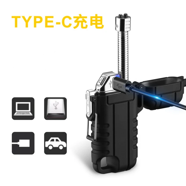 USB Type-C 전기 아크 라이터 - 독특한 창의력과 안정성을 갖춘 야외 펜던트