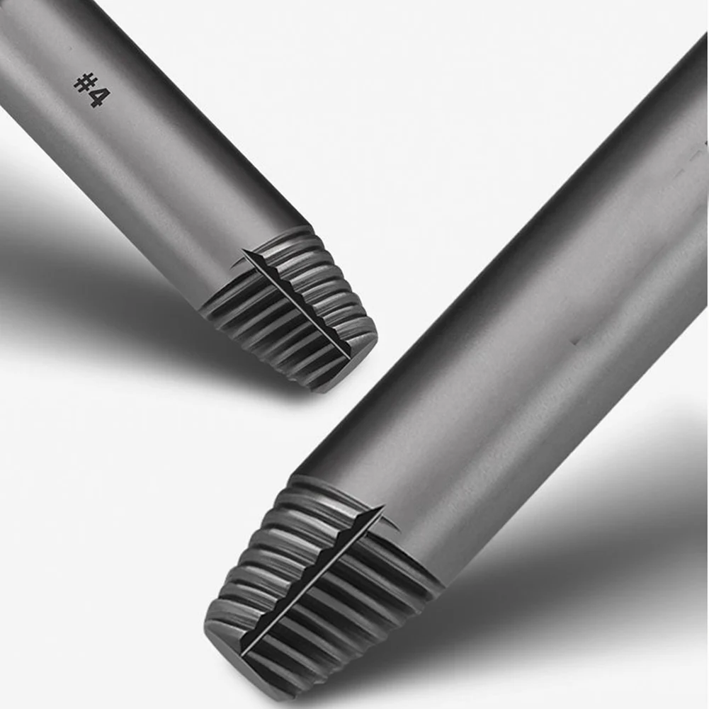 6개/세트 3-20mm HSS 파손된 나사 제거기 탭 추출기 도구 (핸드 드릴 렌치 액세서리) 사용하기 쉬움