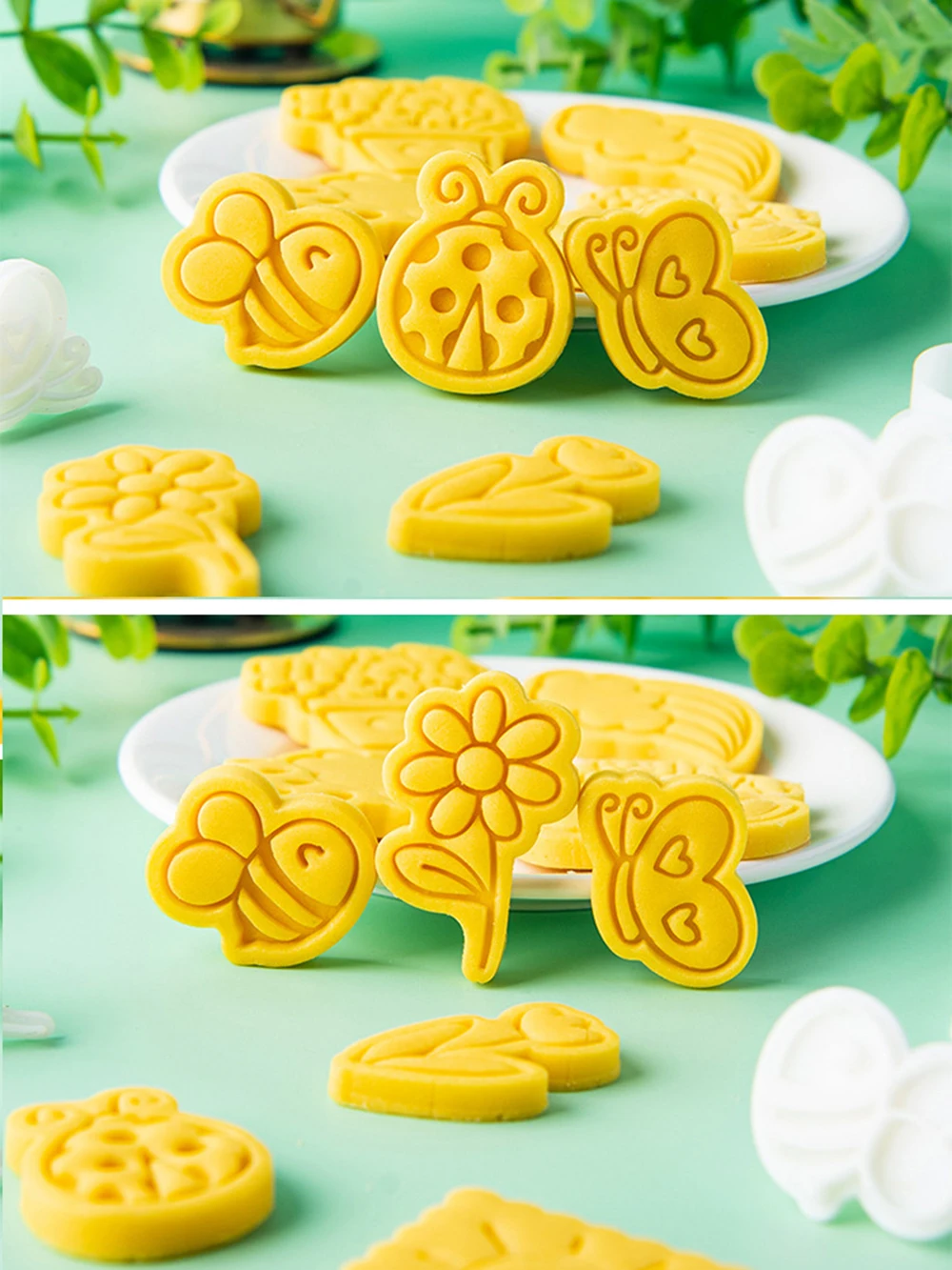Cartoon Spring Series Cookie Mold 3D Cake Dessert Decoration Mold DIY Baking Tools Kitchen Supplies cookie cutter baking mold cookie mould baking decorating tools