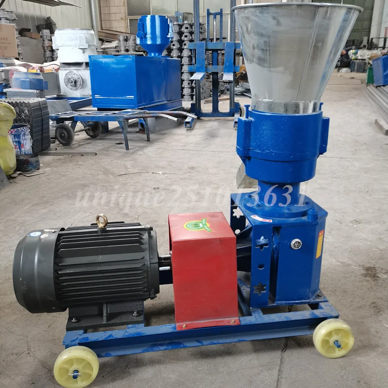 UN-260 Feed Processing Machines for Chicken Rabbit Livestock Feed High Quality Motor Farming Pellet Machine 500-600kg/h 12v 100w high torque bldc motor 10n m low speed torque direct drive motor 100rpm for precision agriculture farming