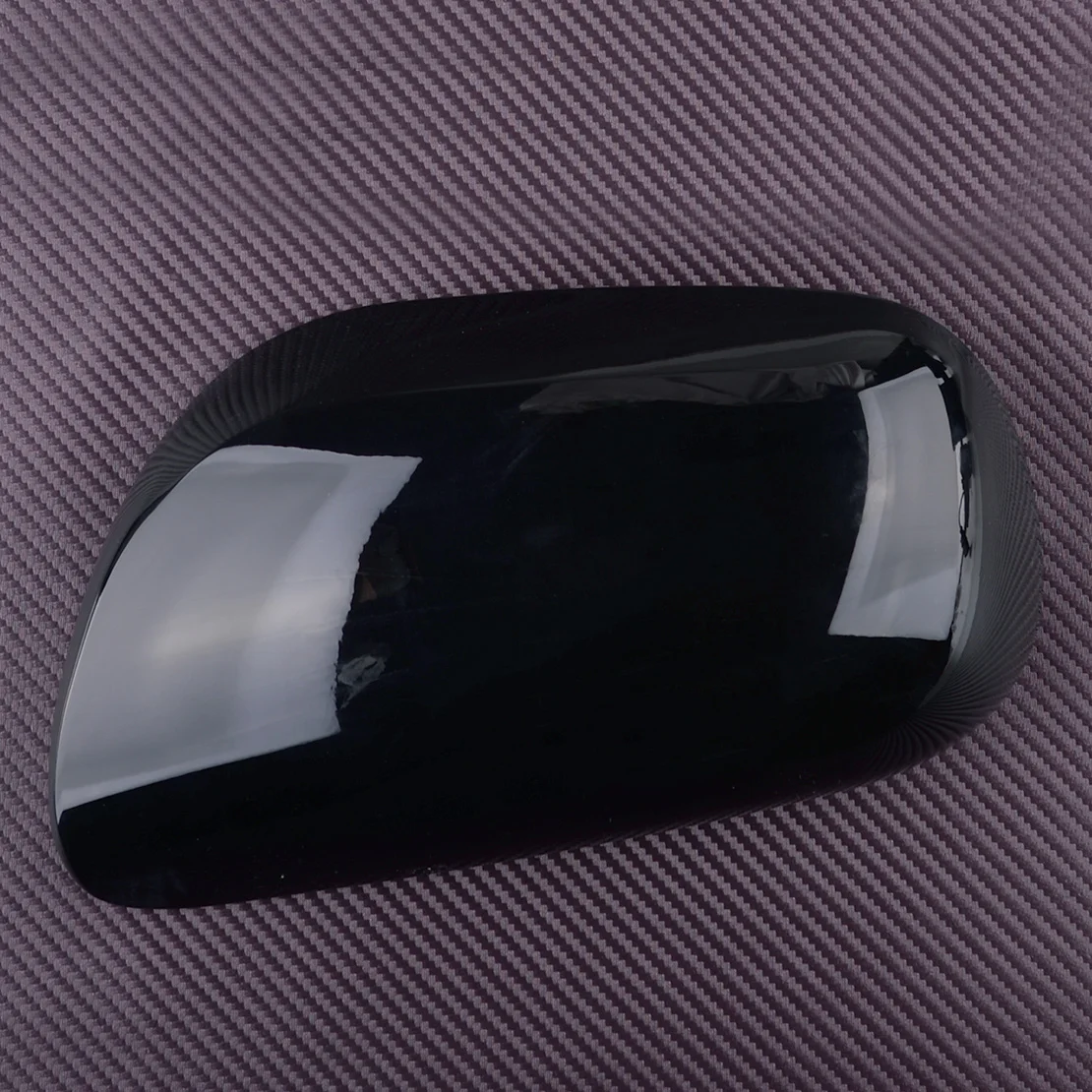 

Левая и боковая крышка автомобильного зеркала заднего вида, черная крышка из АБС-пластика для Toyota Yaris 2011 2010 2009 2008 2007