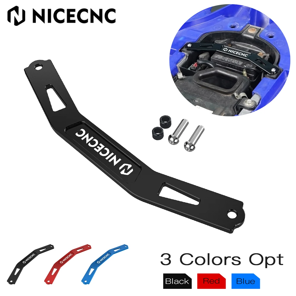 NICECNCBattery Holder Bracket Mounting Plate ATV For Yamaha YFZ450R RSE