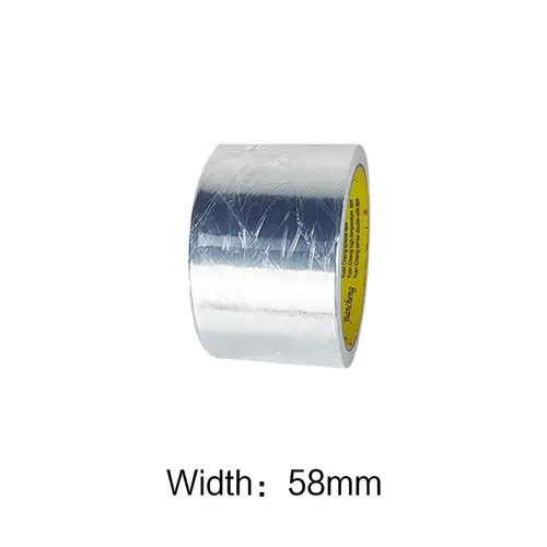 High Temperature Resistance Aluminum Foil Tape Kitchen Pipe Repair Tape Adhesive Sealing Foil Heat Insulation Leak Proof Tape - Image 8
