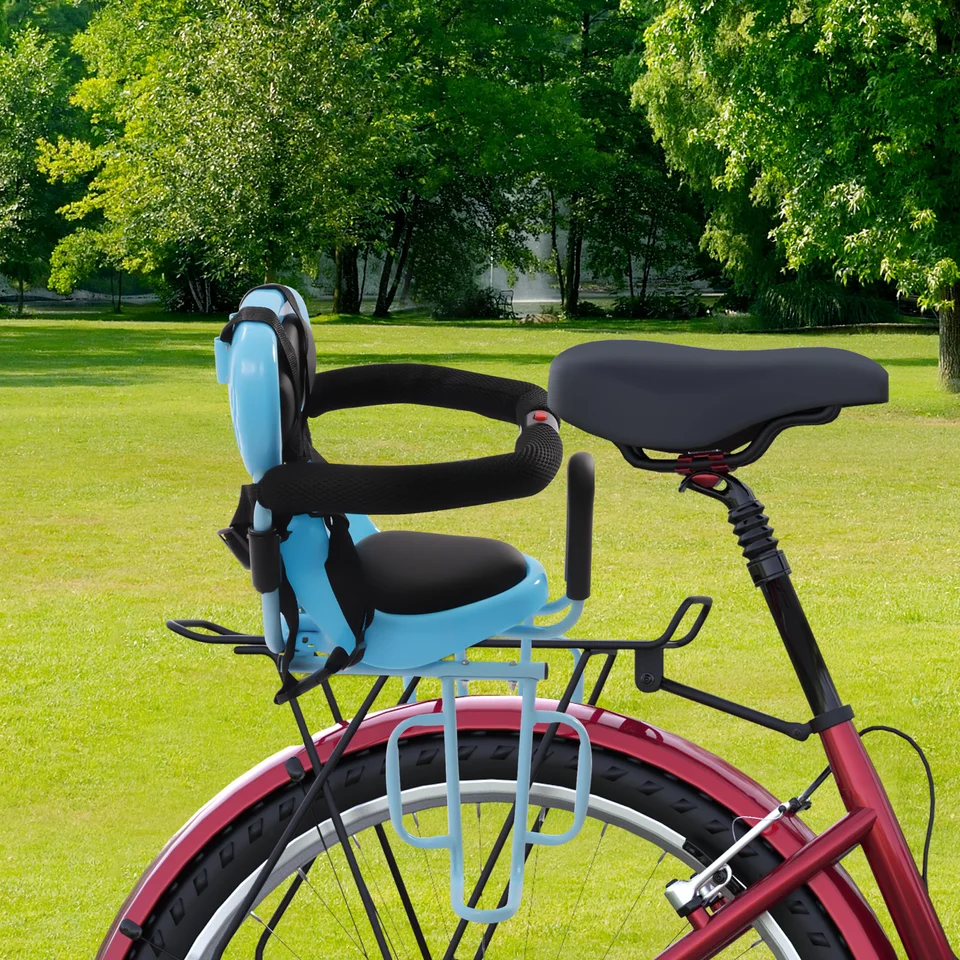 Bike Seat For Kids YouTeMei Kids Bike Seat, Front Mounted Bike Seat For Adult Bike,Bike Baby Seat For Bike