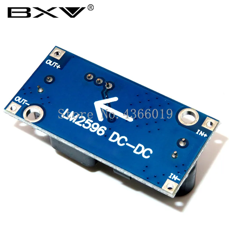 1PCS DIP DC-DC 벅 컨버터 스텝 다운 모듈 LM2596 전원 공급 장치 출력 1.25V-30V