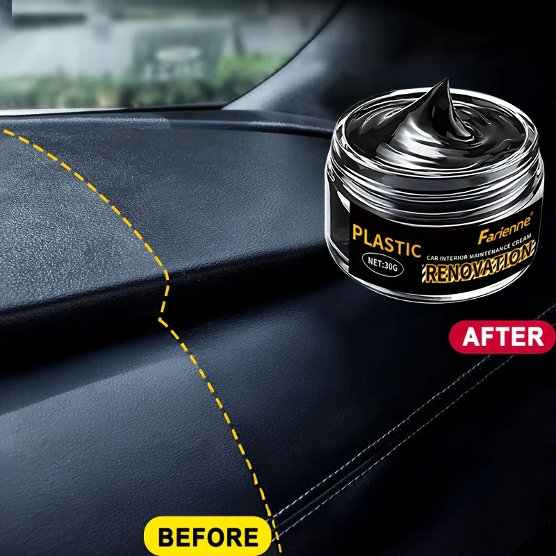 Leather plastic repair wax Universal Leather and Plastic Repair Polishing Wax Automotive interior reconditioning cream for leather/plastic/rubber care