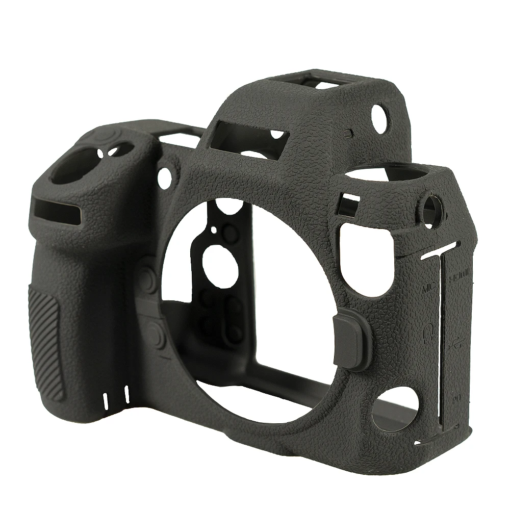 Capa de Silicone de Borracha para Câmera Nikon z8 Capa do Corpo Texturizado Protector Frame Skin z8 - Image 3