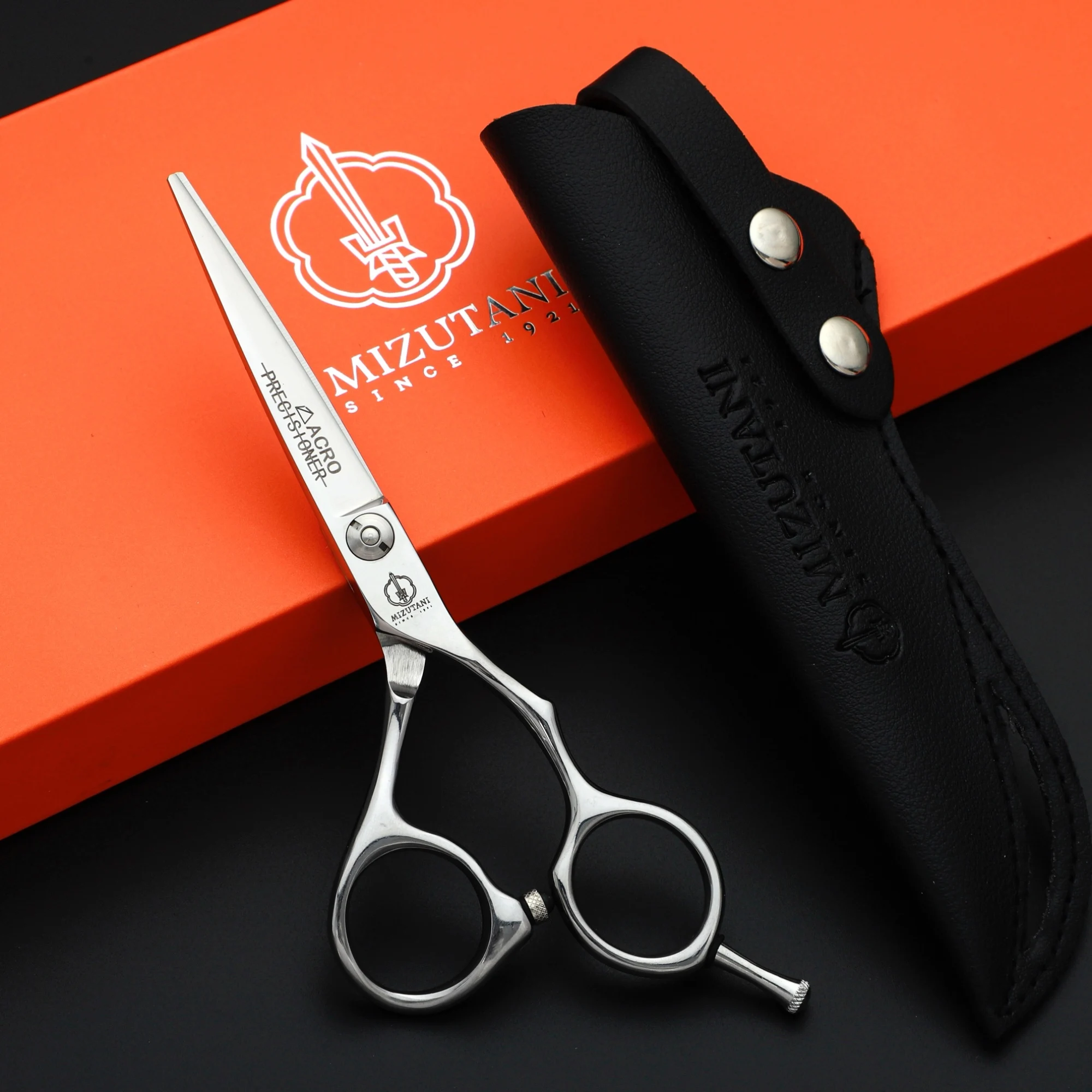 

Mizutani 440C Professional hairdresser hair scissors texture thinning shears 5.5-6-6.1-6.3-6.7inch Salon hairdressing tools