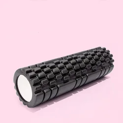 Foam Yoga Blocks for Muscle Relaxation and Pilates Therapy (Black)