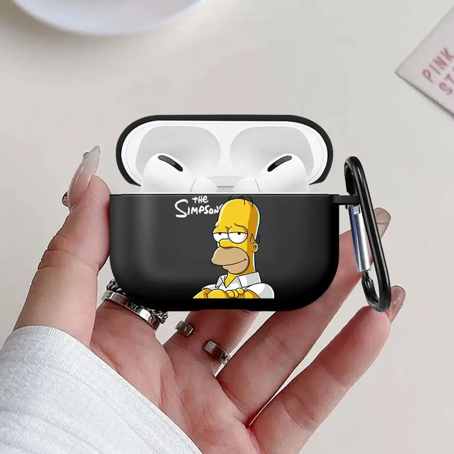Charming Simpsons Theme Earphone Case Cover