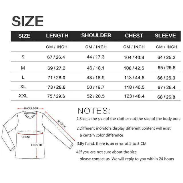 Men's Long Sleeve Polo Shirt Fashion Stitching Casual Cotton Top - Image 3