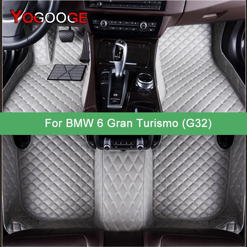 Yogooge Tappetini Auto Personalizzati Per Bmw 6Gt 6 Gran Turismo (G32) Auto Tappeti Piede Coche Accessorie