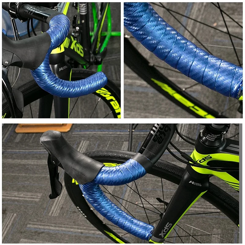 Bicycle Handlebar Bike Handlebar Tape Bicycle Handlebar Strap Road Bike Tapes Bicycle Handlebar Tape Non Slip Road Bike Handles Wapper Straps Speed Racing Handle Bar Belt Wrap Part