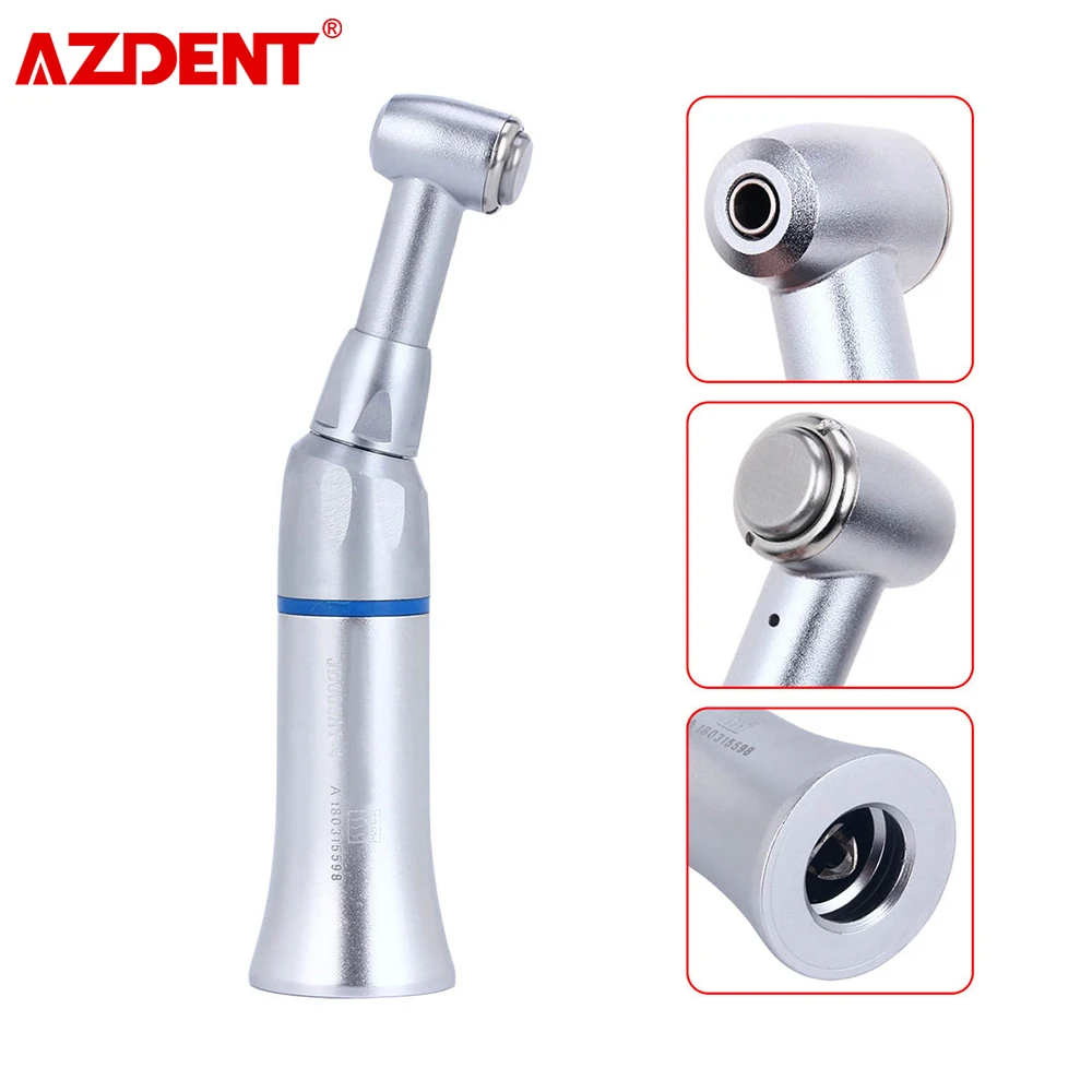 

Dental Low Speed Handpiece Push Button Contra Angle 22000-27000rpm for φ2.35mm Bur Suit for E-type Motors Autoclavable