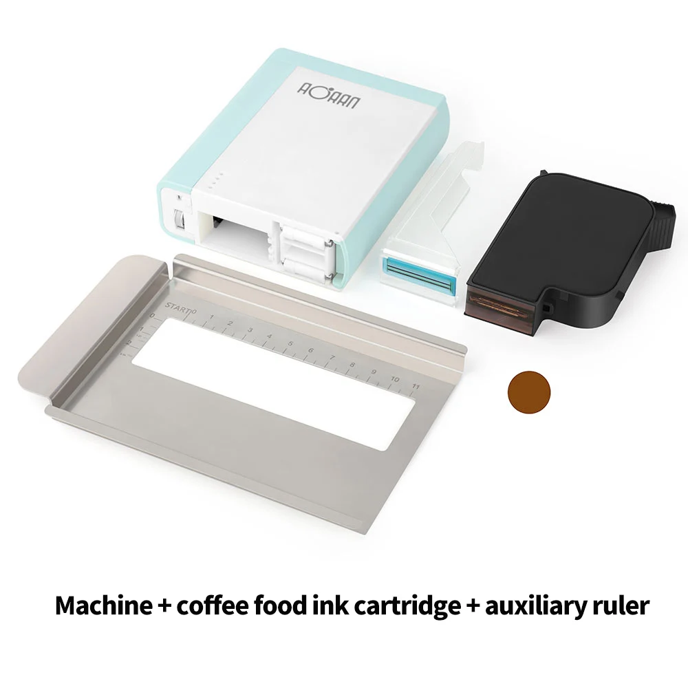 طابعة طعام احترافية محمولة لطباعة النقوش على القهو...