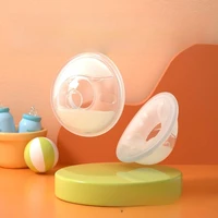 Wearable Breast Milk Collector Shell Silicone Breastfeeding Leakage Prevention Washable Anti-Overflow Pads Reusable Nursing Pads 2