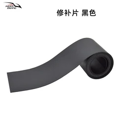 Inflatable Boat PVC Waterproof Repair Patch - Durable Leak-Seal Tool (Black)