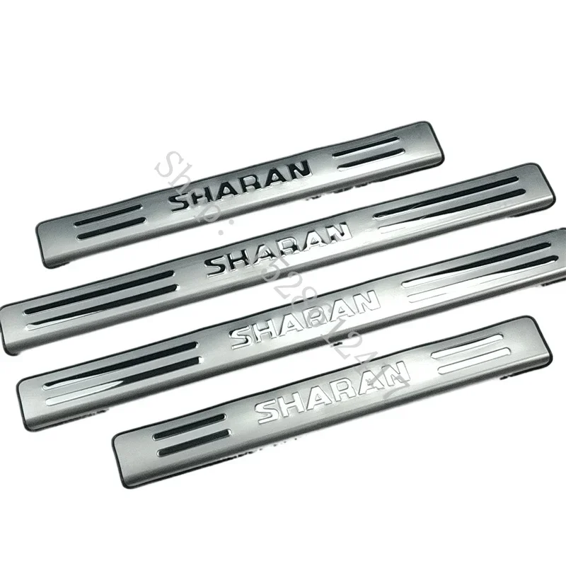 Car Accessories For VW/Volkswagen Sharan 2012 2013 2014 2015~ Stainless steel Door Sill Scuff Plate Guards Cover Trim