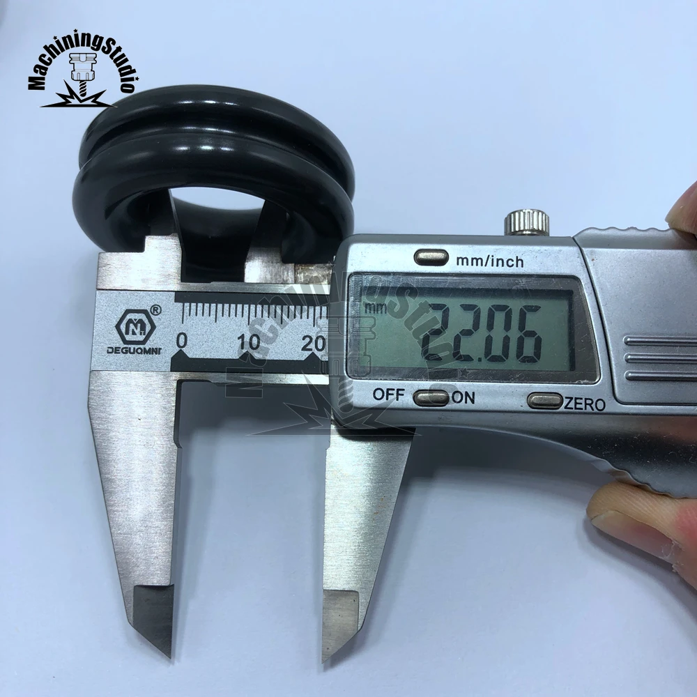 Solid Rings Pulley for Sailboat Sailing - Low Friction, Hard Anodized with PTFE Coating