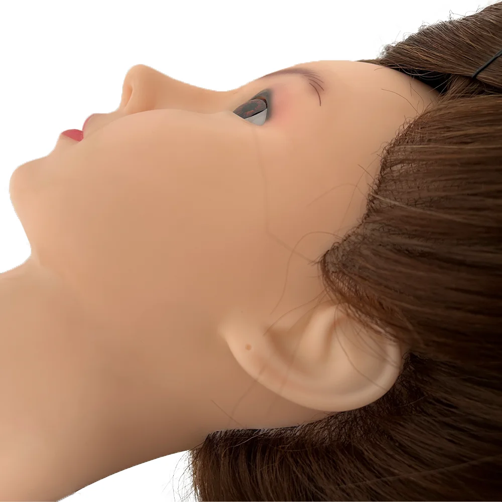 ヘアブレイド練習用22インチマネキンヘッド - ヘアスタイリング