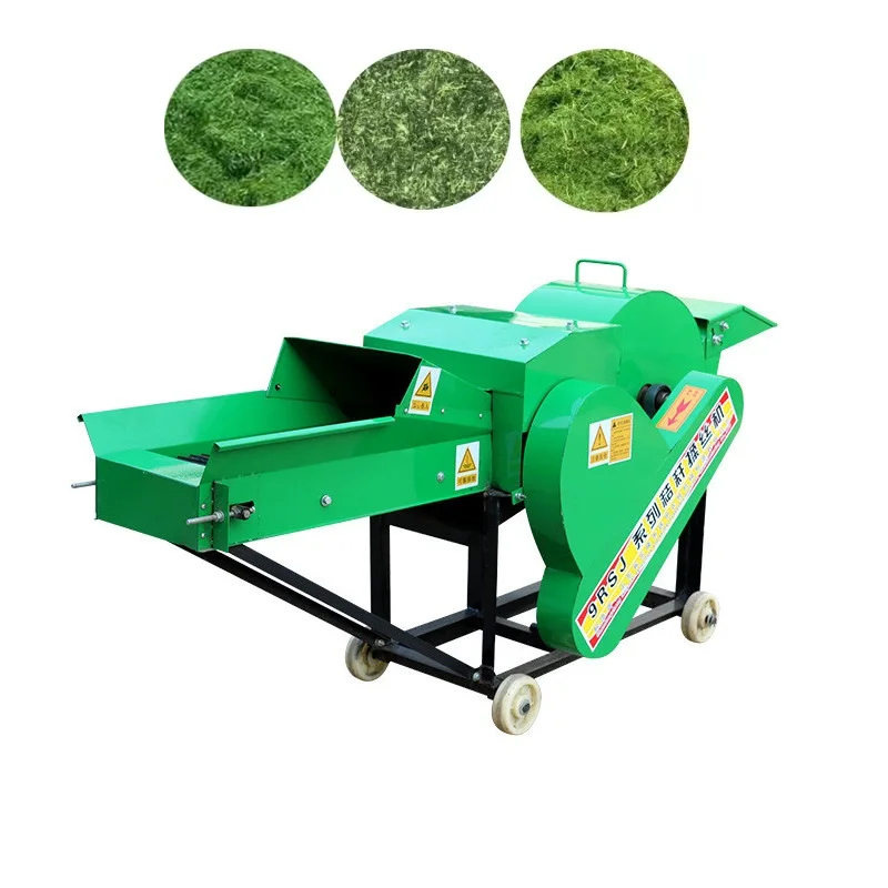 4T/H Agricultural Hammer Mill Straw Corn Maize Silage Grass Hay Cutter Chopper Grinder Shredder Machine portable electric coffee grinder 200w herb nuts grains pepper grass tobacc spice flour mill cafe beans automatic grinder machine