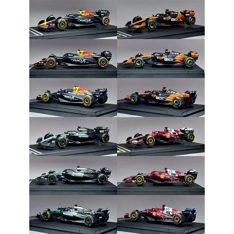 New in Stock 1:64 2025 F1 Series Ferrari Sf25 Alloy Miniature 2025