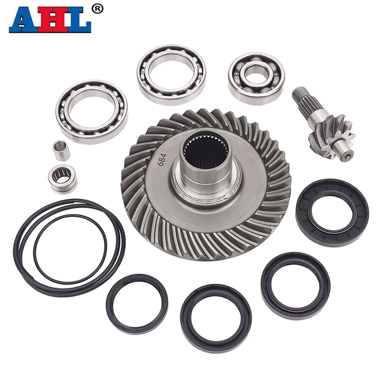 

AHL Rear Differential Ring & Pinion Gear & Bearing Kit For HONDA TRX300FW 4x4 Fourtrax 300 1988-2000 TRX300 TRX 300 FW