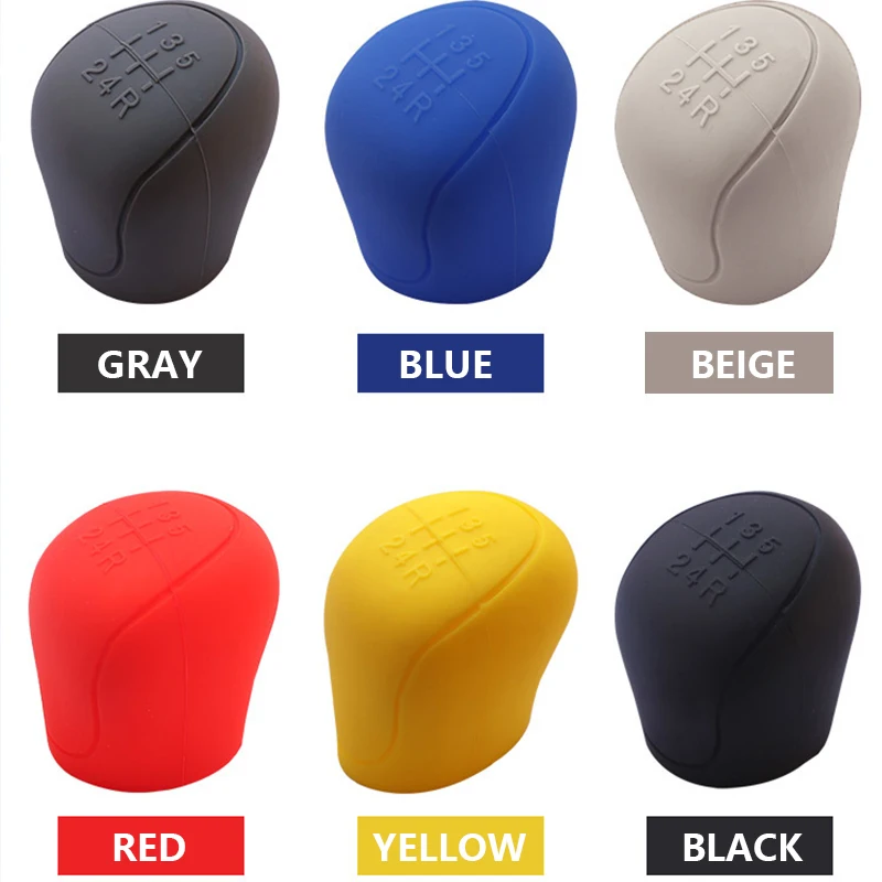 Silicone Non-Slip Grip Car Gear Shift Knob Cover