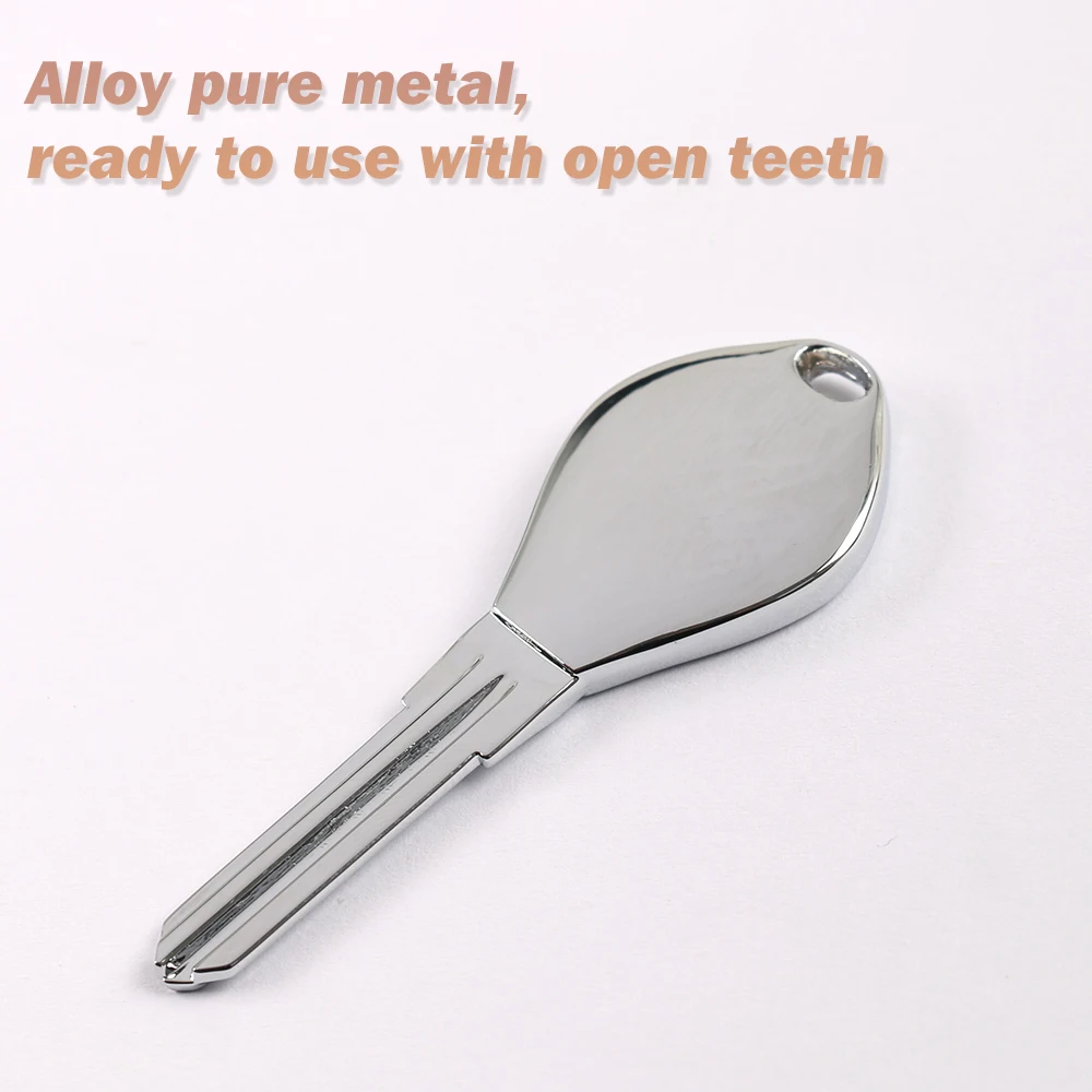 Left Slot-1 Piece Alloy Key Blanks for Motorcycle Harley Davidson X48 X72 XL883N/L/R.XL1200 Hardon Key Embryo(all-in-one-shaped)