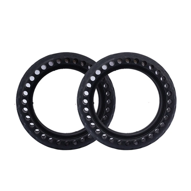 

For M365 Electric Scooter Replacement Parts 8.5 Inch Light Elastic Shock-Absorbing Non-Inflatable Solid Tires