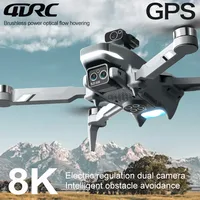 New 4DRC Mini M2 PRO GPS Drone 8K Dual HD Camera 4K Professional WiFi FPV Obstacle Avoidance Brushless RC Quadcopter Toys Gift