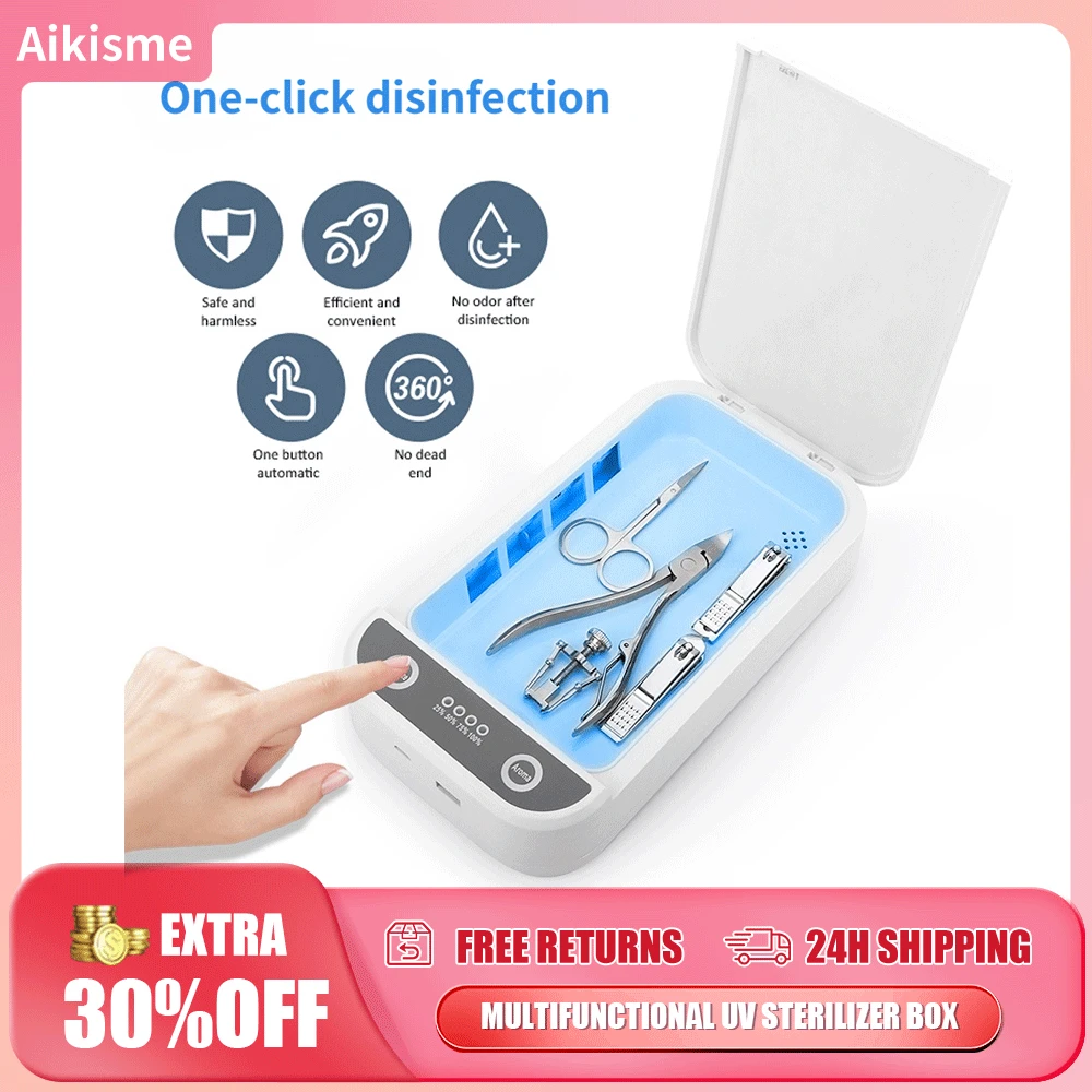 가정용 UV 살균기 - 박테리아 제거 칫솔 살균기
- 태양 에너지로 작동하는 칫솔 거치대
- 스마트 치약 압착기로 정리되는 욕실 정리함
- 홈 액세서리로 활용 가능한 디펜서 10 다기능 UV 살균기 아로마테라피 박스 자외선 원터치 소독용 강한 빛 스마트 네일 매니큐어 메이크업 도구/마이크로블레이딩액세서리/쥬얼리 매일 사용