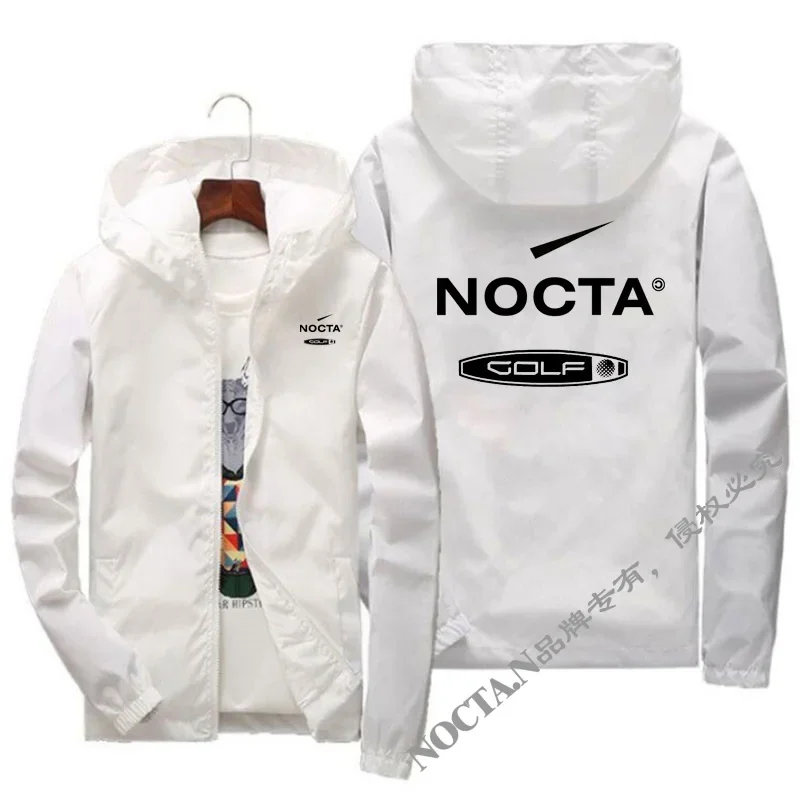 Giacca Leggera Nocta Da Uomo 2024, Giacca Casual Da Studente, Tuta Di Protezione Solare, Tuta Antivento Con Cappuccio, Stagione Primaverile E Autunnal