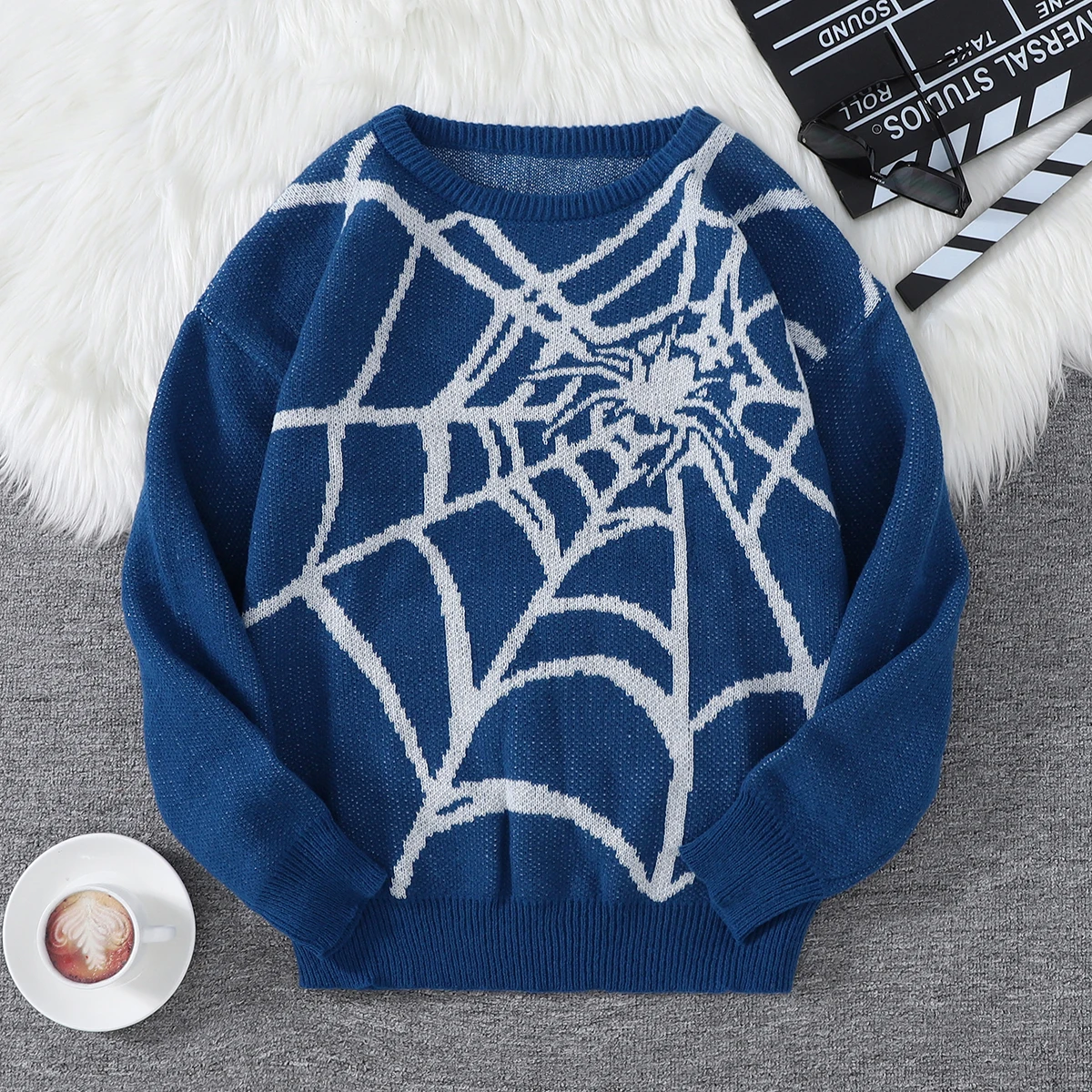 جديد شعبية الخريف والشتاء العنكبوت ويب الجاكار نمط...