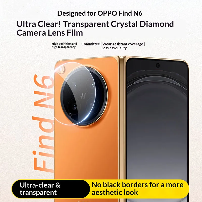 Clear Camera Lens Protective Film Cover