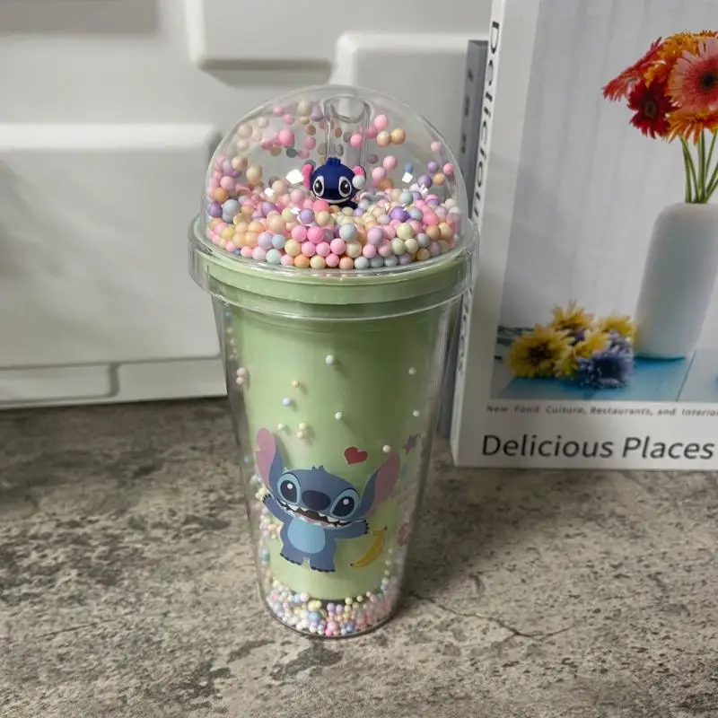 スティッチ　実写版　海外限定　ウォーターカップ　ストロー別添え タンブラー 550ml スティッチ ストロータンブラー – ハウジー