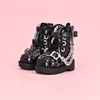 Ob11 Doll Locomotive Style Leather High Top Shoes Doll Casual Shoes With Shoelace For Penny, YMY, Ob11, Obitsu 11, Holala, Gcc 5