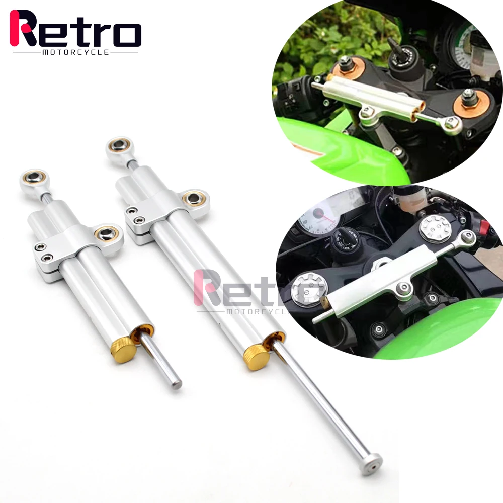 CNCAdjustableSteeringDamperStabilizerforSuzukiGSXS750GSXS1000FFAGSX650FGSX750