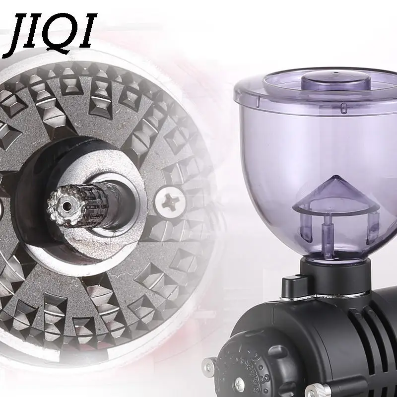 Electric Coffee Grinder Full Automatic Detachable 10 File Adjustable Coffee Beans Particle Oat Grinding Machine Removable EU US 5