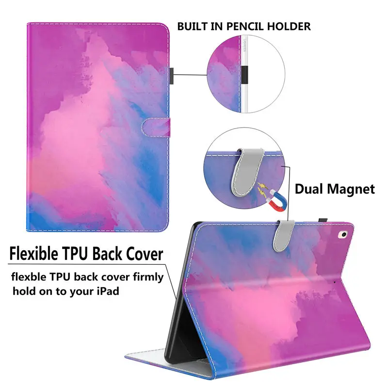 SDTEK Coque pour Lenovo Tab M10 3rd Gen 10.1 (TB328FU) Sangle