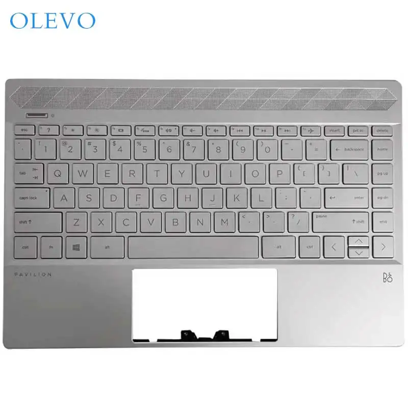 

Новинка, Оригинальный чехол для ноутбука HP Pavilion 13, искусственная подставка для ноутбука, клавиатура, английская версия для США, верхняя крышка