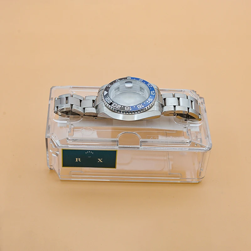 Diving Ghost Watch Box Daytona Rlx Watch 116500 116520 Flip Watch Box Portagioie Trasparente Accessori Per Orologi Regalo