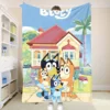 Custom Blanket B-Blueyes Bedding Set Fluffy Soft Blankets for Decorative Sofa Double Bed Blankets & Throws Home and Decoration 1