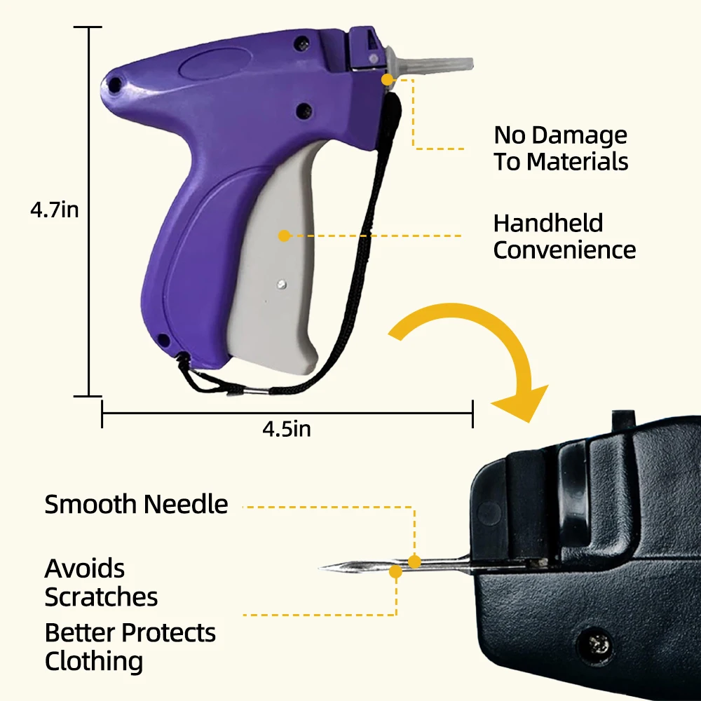 Micro Stitch Gun Price Tag Gun Quick Fixer Quilt Tacking Device Clothing Quick Stitch Repair Tag Attacher Kit Sewing Tool Clothing Label Gun Price Label Gun Clothing Sewing Tool Garment Label Gun Label Gun Clothing Tagging Gun