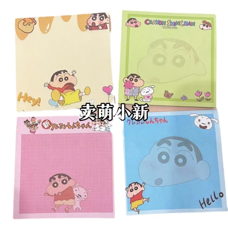 320 Pages New Cute Crayon Shin-chan Note Book Ins Style Cartoon Sticky Note Student Products Wholesale 3
